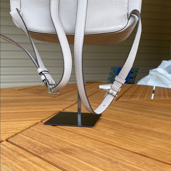 Kate Spade Polly leather Backpack Taupe - Picture 5 of 14